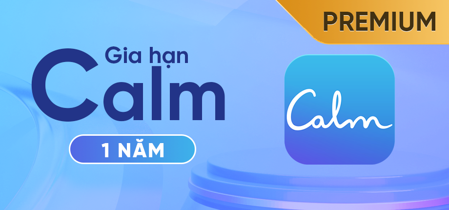 Gia hạn Calm Premium (1 năm)